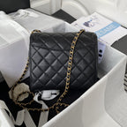 CHL - Small Floor Pack Black For Women Bags 7.6in/19.5LO