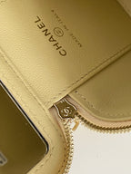 CHL - Small Vanity With Chain Yellow For Women Bags 4.3in/11LO