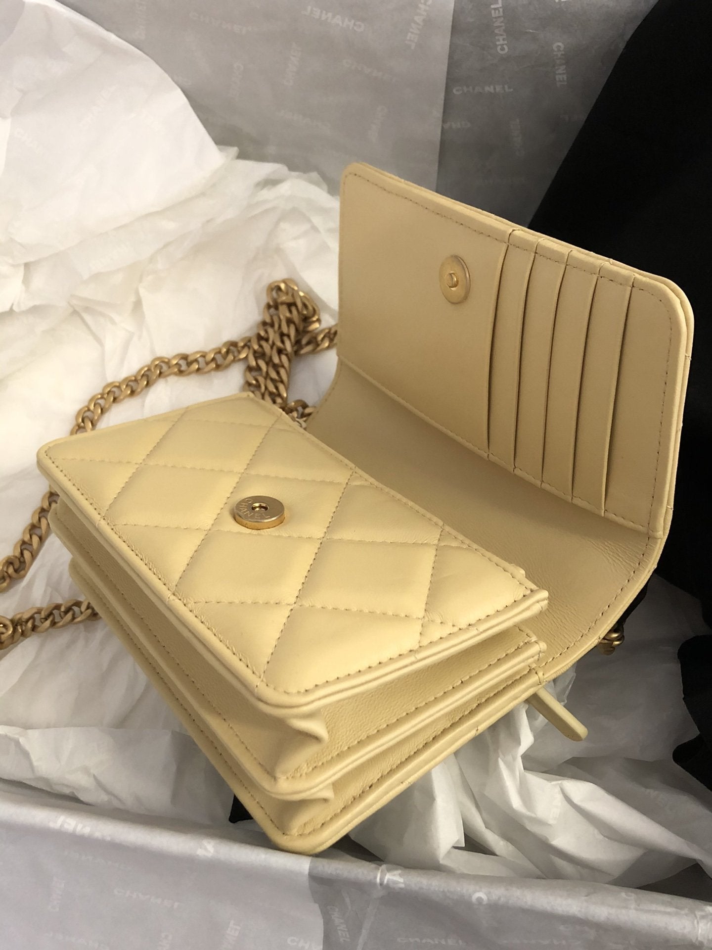 CHL - Spring And SuMM - er 22C Yellow For Women Bags 6.1in/15.5LO