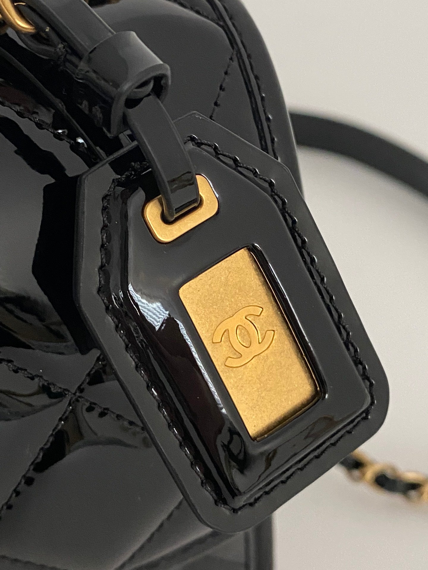 CHL - Small Flap Bag With Top Handle Black For Women Bags 8.1in/20.5LO AS3652 B09576 94305