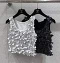 CC 25 Flower Vest Polyester Fiber