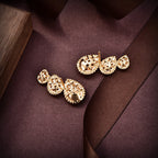 SERPENT BOHEME 3 MOTIFS STUD EARRINGS