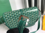 BELVEDERE MM BAG 28CM GREEN CANVAS