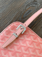 GOYA SECOND-HAND TOAST BAG 21CM PINK CANVAS