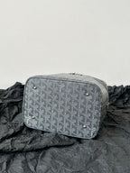 GOYA MAKEUP BOX BAG 20CM GREY CANVAS