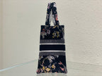 Small CD Book Tote 26.5cm Jardin Botanique Black