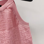 PB Monogram Knitted Top