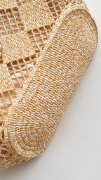 CC 2025 Beach Tote 52 Beige Raffia