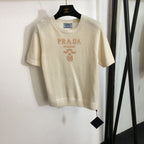 PRADA 25S SHORT-SLEEVE SWEATER 278