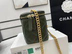 CHL - Small Vanity Case Emerald Green For Women Bags 5.9in/15LO