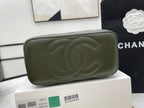 CHL - Small Vanity Case Emerald Green For Women Bags 5.9in/15LO