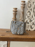 CHL - Mini Bucket Bag With Strap Gray For Women Bags 4.9in/12.5LO