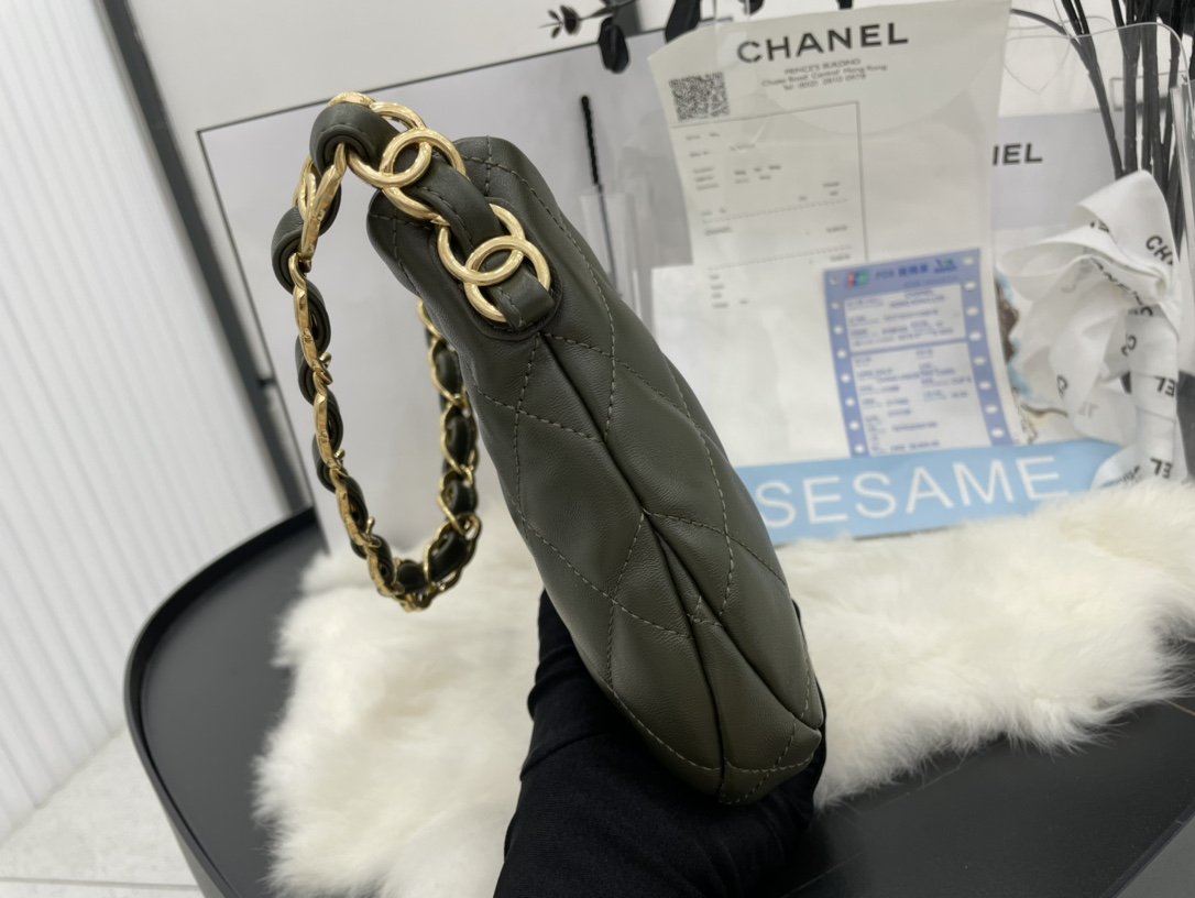 CHL - Hobo Handbag Emerald Green For Women Bags 9.4in/24LO