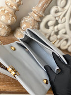 CHL -  Classic Diamond Flap Bag Gray For Women Bags 9.1in/23LO