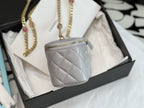 CHL - Vanity With Chain Gray For Women Bags 6.2in/16LO