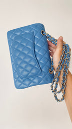 CHL - Small Classic Handbag Blue For Women Bags 9.1in/23LO