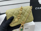 CHL -  Classic Distressed Green For Women Bags 4.7in/12LO