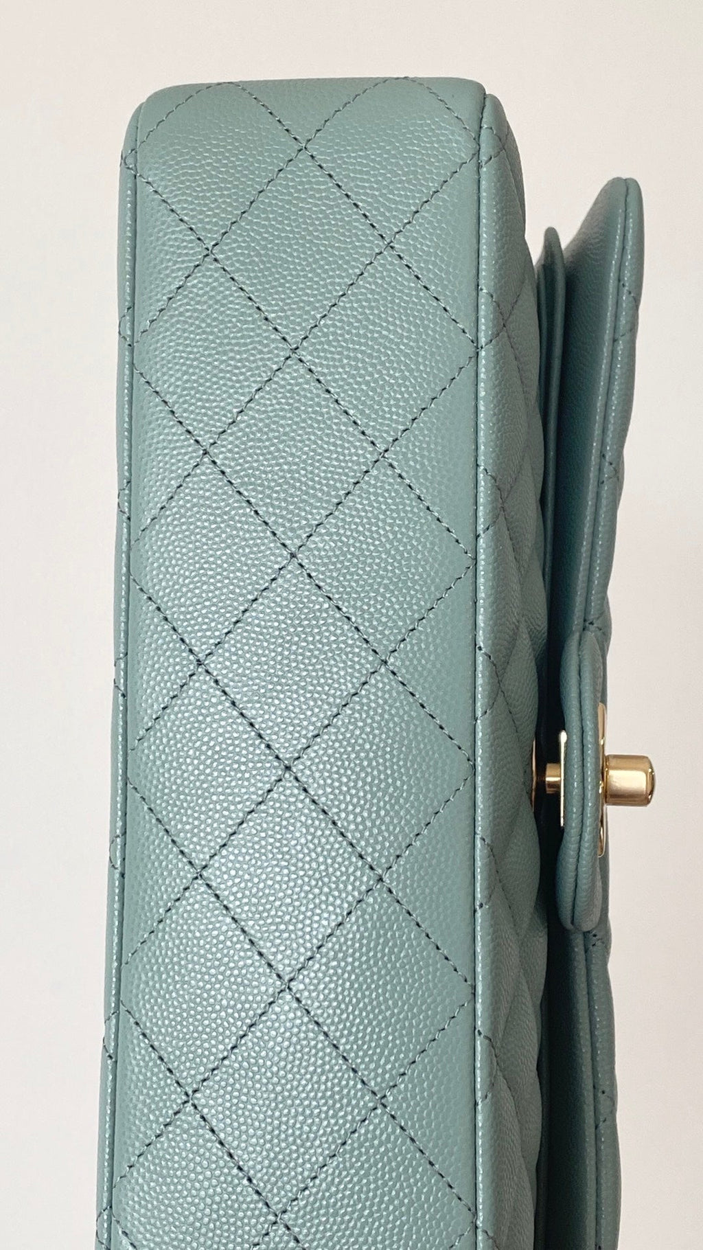 CHL - Small Classic Handbag Light Green For Women Bags 9.1in/23LO