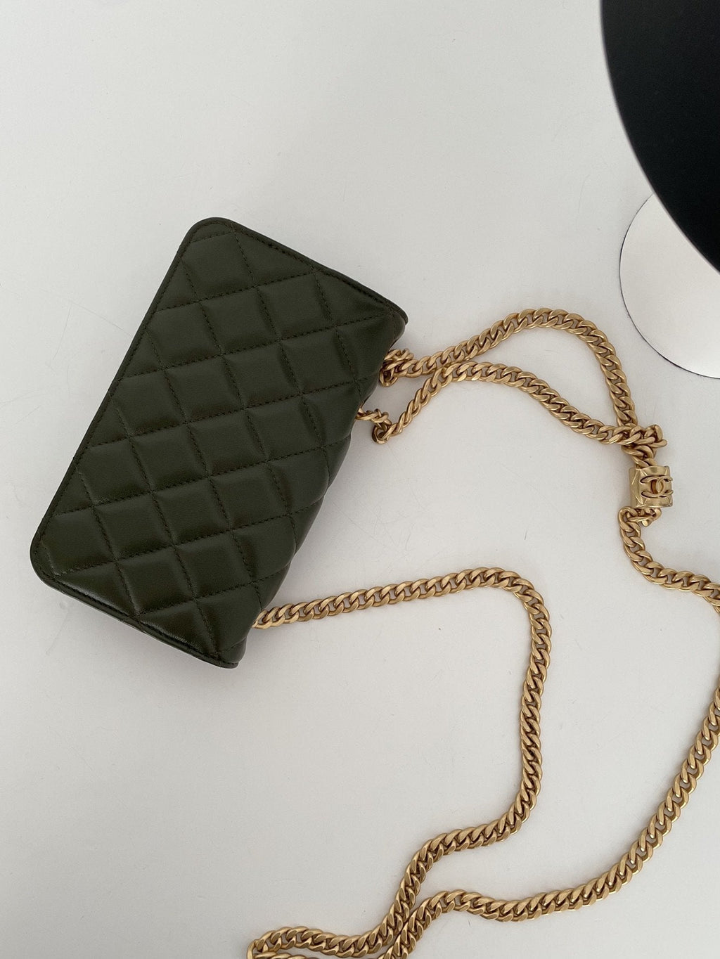 CHL - Wallet With Strap Dark Green For Women Bags 6.7in/17LO