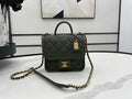 CHL -  22K Flap Bag Dark Green For Women Bags 8.1in/20.5LO