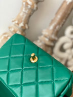 CHL -  Classic Diamond Flap Bag Green For Women Bags 9.1in/23LO