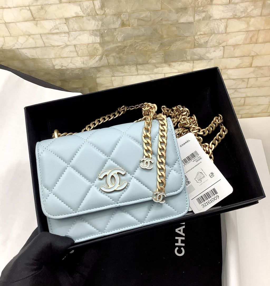 CHL - Spring And SuMM - er 22C Turquoise For Women Bags 6.1in/15.5LO
