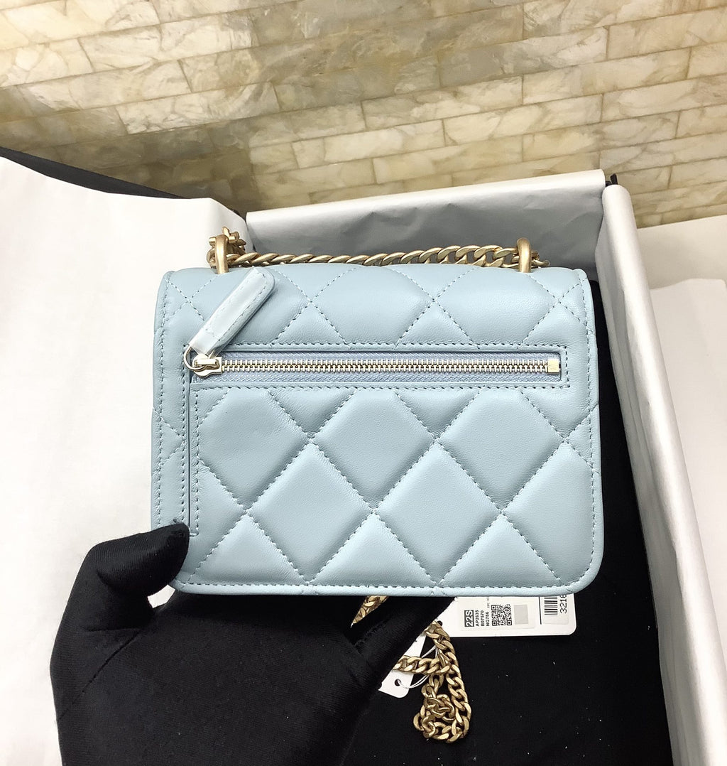 CHL - Spring And SuMM - er 22C Turquoise For Women Bags 6.1in/15.5LO