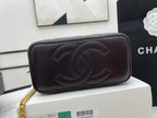CHL - Small Vanity Case Purple For Women Bags 5.9in/15LO