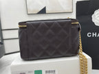 CHL - Small Vanity Case Purple For Women Bags 5.9in/15LO