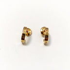 LOVE EARRINGS 2.65MM GOLD